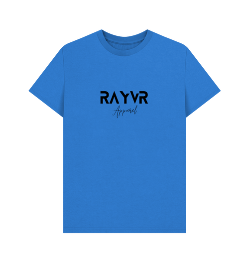 Bright Blue Printed T-shirt Front