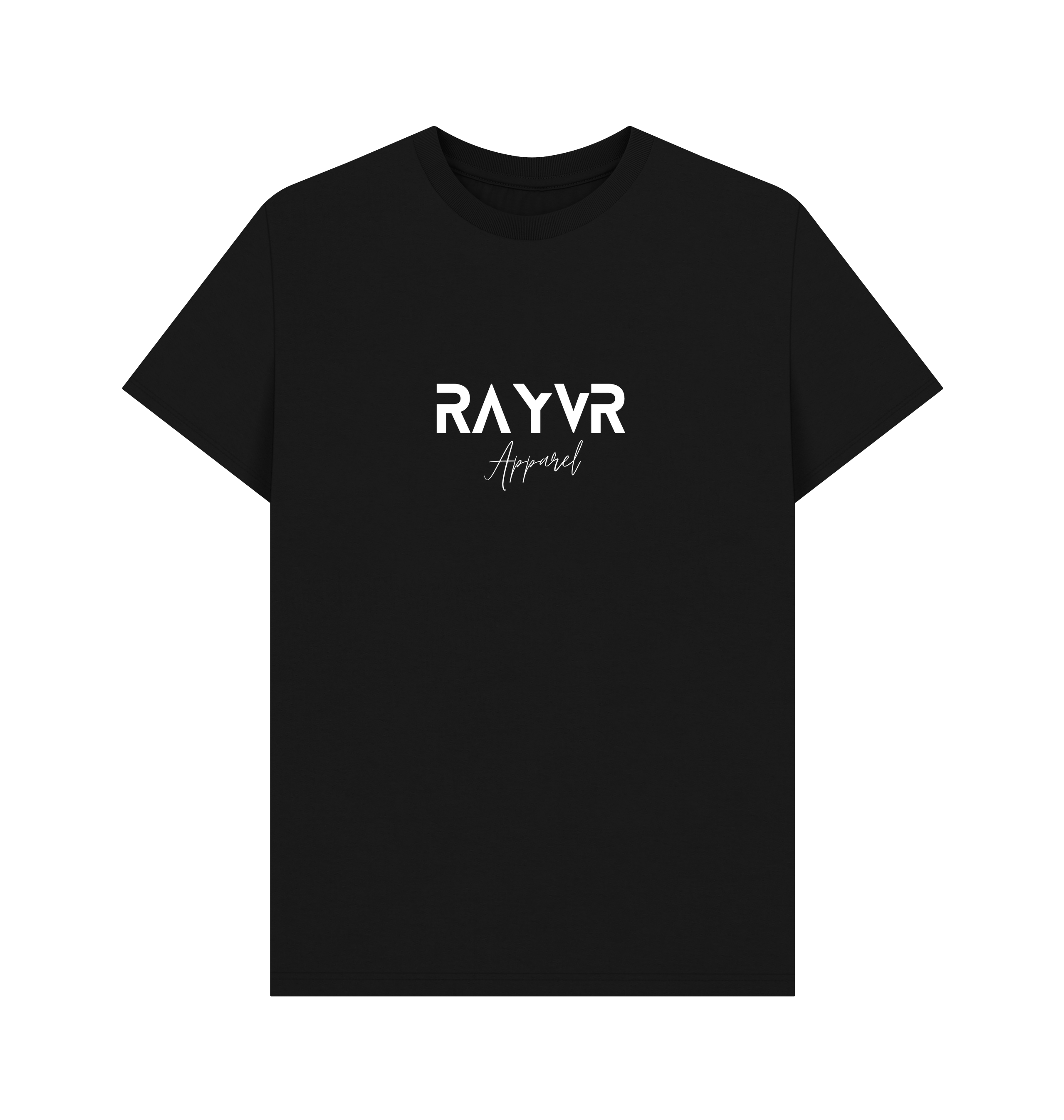 Black Printed T-shirt Front