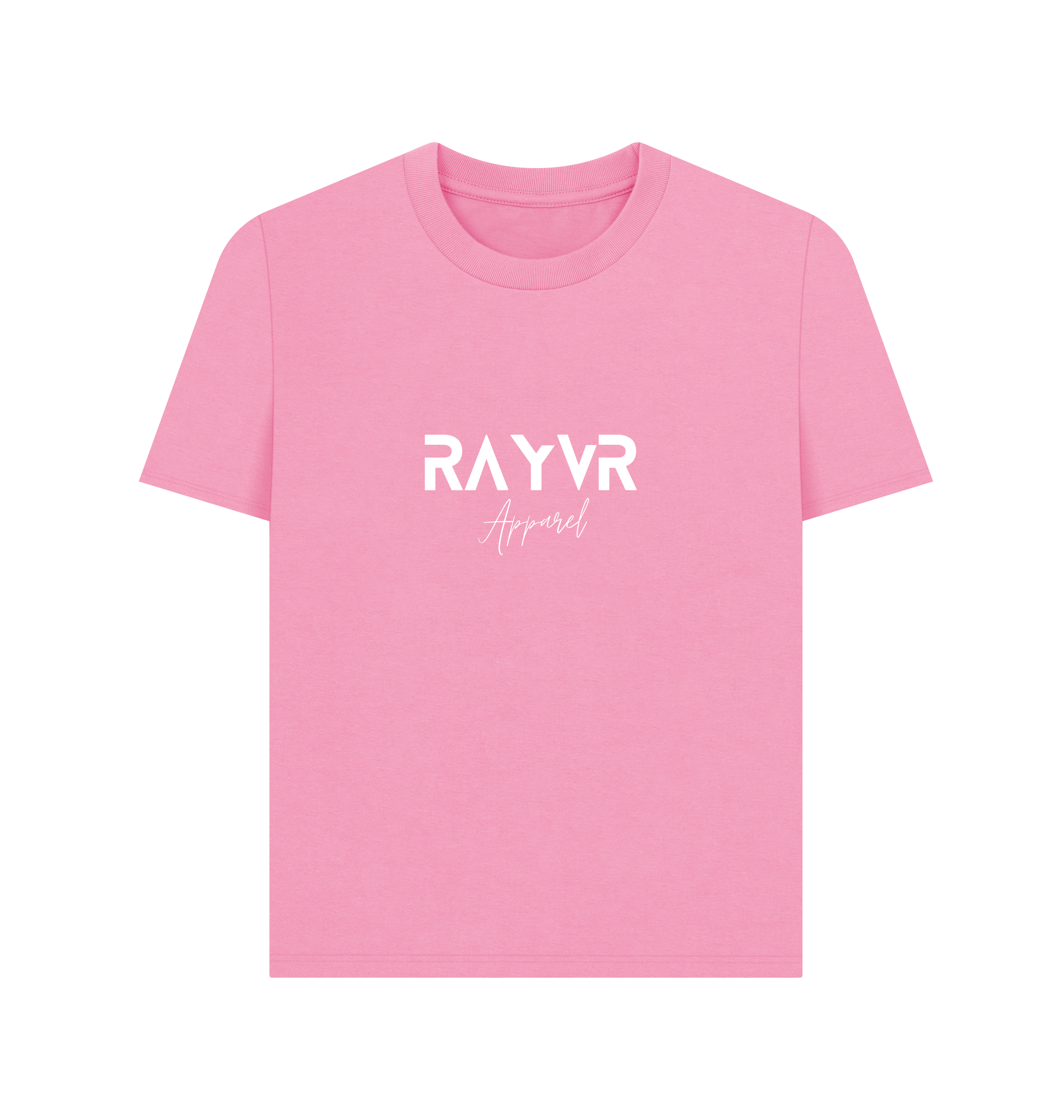 Rose Pink Printed T-shirt Front