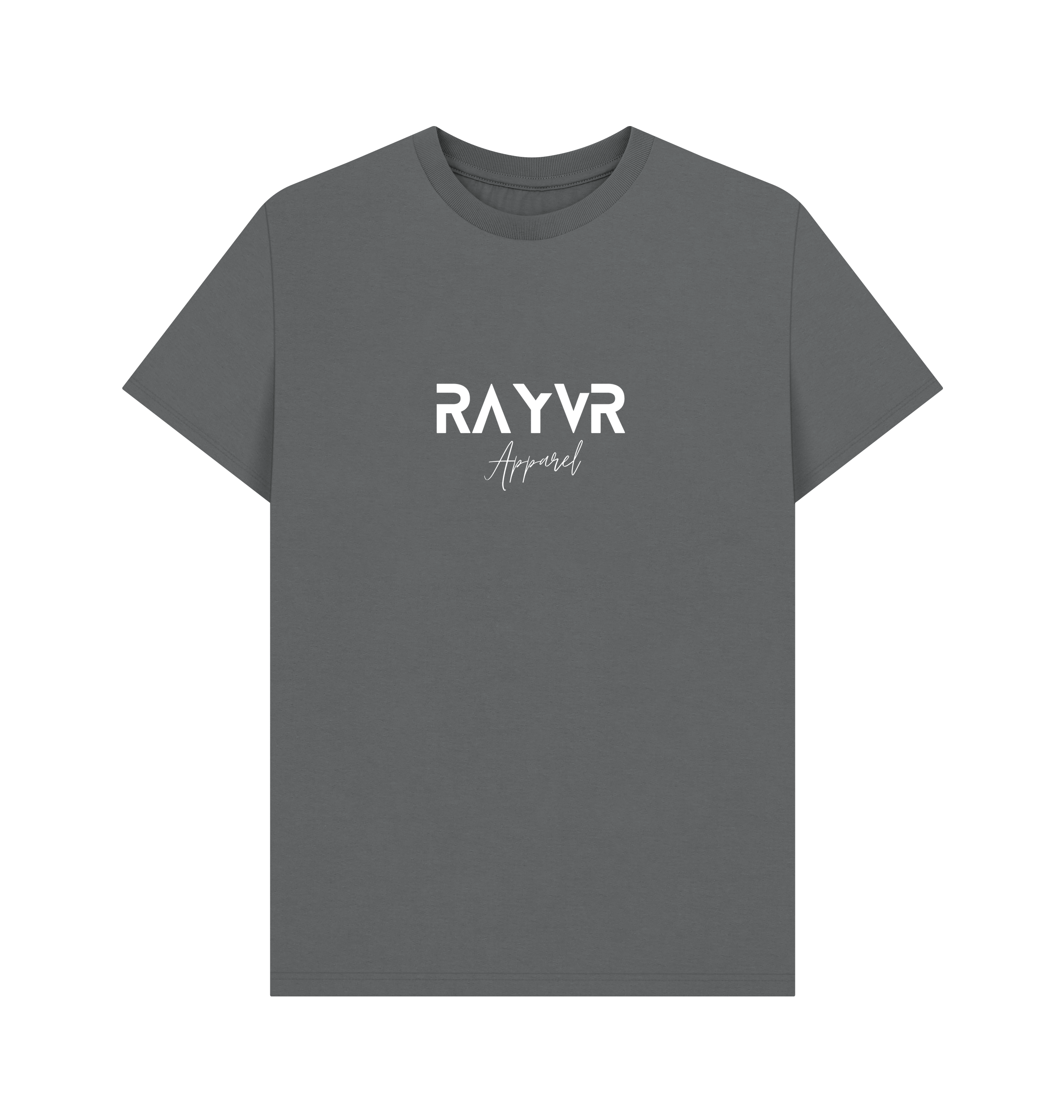 Slate Grey Printed T-shirt Front